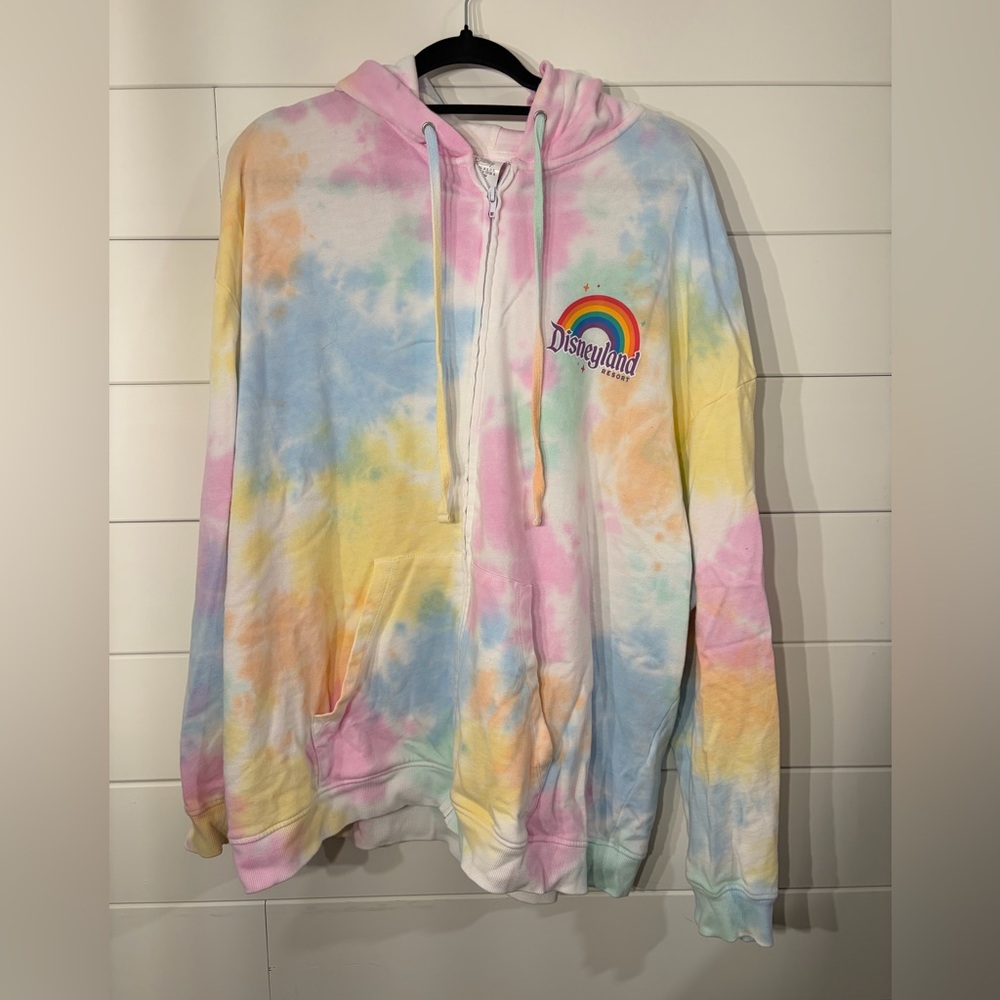 Disney Pastel Tie-Dye Pride Hoodie